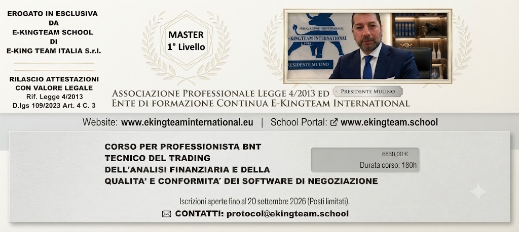 Corso per tecnico bnt